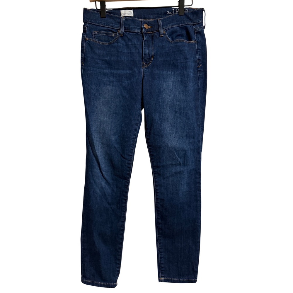 Gap 1969 Legging Jean 29s Santa Cruz Blue Dark Wash Skinny Jeans